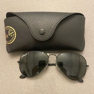 Ray ban aviator total black